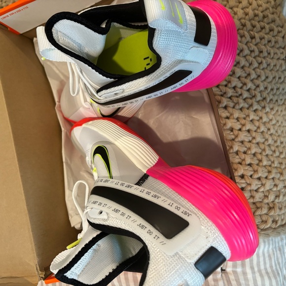 Nike Pink and Green Athletic Shoes - Picture 3 of 3
